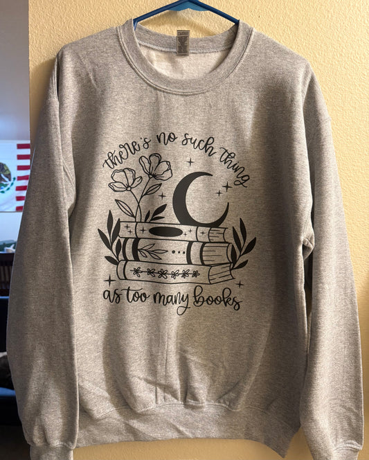 Books sweatshirt